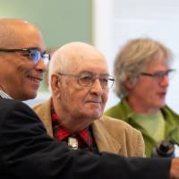 Chris Barbee takes a selfie